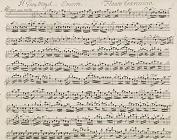Antonio Vivaldi - Flute Concerto Il Gran Mogol, flute part 1st page