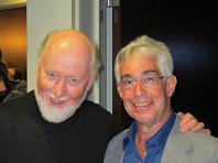 John Williams with Steve Vertlieb photo 1