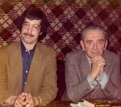 Miklos Rozsa and Steve Vertlieb - photo 1