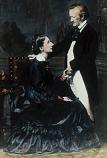 photo of Richard and Cosima Wagner