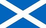 The Flag of Scotland - The St. Andrew's Cross or Saltire