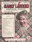 Harry Lauder's Popular Songs - sheet music cover