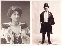 Vesta Tilley - 2 contrasting photos