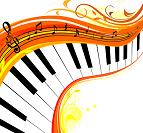 bendy music and keyboard