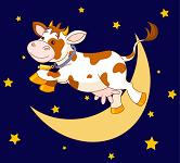The Cow Jumps over the Moon
