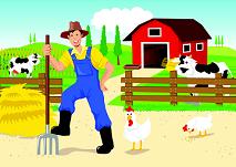 Farmer and Farm