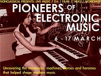Pinoeers of Electronic Music - poster