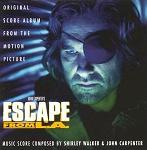 Shirley Walker and John Carpenter - Escape from L.A. soundtrack CD cover