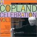 a Copland celebration volume 3 CD cover