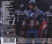 Alan Silvestri - Captain America: The First Avenger soundtrack CD back cover