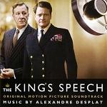 Alexandre Desplat: The King's Speech - soundtrack CD cover