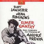 Andre Previn: Elmer Gantry - original film soundtrack CD cover