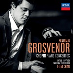 Benjamin Grosvenor: Chopin Piano Concertos - album cover