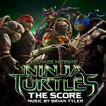 Brian Tyler: Teenage Mutant Ninja Turtles - film score soundtrack CD cover