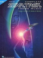 Complete Star Trek theme music - sheet music for piano book cover