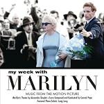 Conrad Pope & Alexandre Desplat - My Week with Marilyn soundtrack CD cover