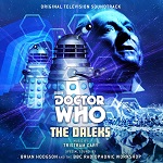 Doctor Who: The Daleks by Tristram Cary Brian Hodgson & the BBC Radiophonic Workshop - CD cover