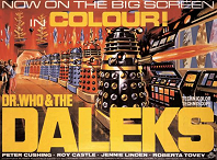 Dr. Who & The Daleks - cinema poster
