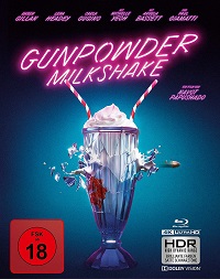 Frank Ilfman: Gunpowder Milkshake - bluray cover