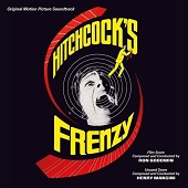 Hitchcock's Frenzy, scores by Goodwin and Mancini - album cover