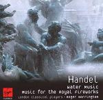 Handel - Water Music and Music for the Royal Fireworks Naxos CD cover