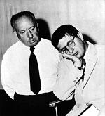 Hitchcock and Herrmann photo, a prophetic pose?