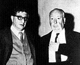 Alfred Hitchcock with Bernard Herrmann