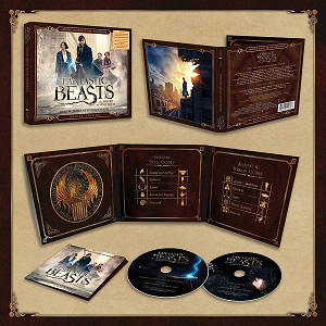 James Newton Howard: Fantastic Beasts and Where to Find Them - film score deluxe edition cover