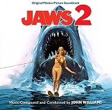 John Williams: Jaws 2 - film score album cover