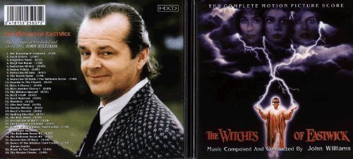 John Williams: Witches of Eastwick - film score soundtrack expanded edition CD cover