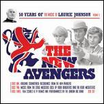 Laurie Johnson - Volume 3 of his 50 years music collection The New Avengers triple album cover