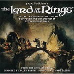 Leonard Rosenman - The Lord of the Rings soundtrack CD cover