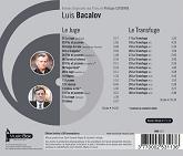 Luis Bacalov: Le Juge and Le Transfuge - soundtrack CD back cover