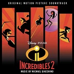 Michael Giacchino: Incredibles 2 - original film score album cover