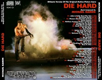 Michael Kamen: Die Hard soundtrack alt CD back cover