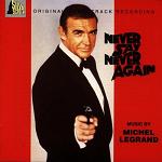 Michel Legrand - Never Say Never Again soundtrack CD cover