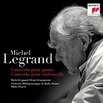 Michel Legrand: Piano and Cello Concertos - album cover