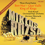 Miklos Rozsa: Three Choral Suites film music CD cover