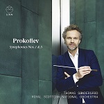 Prokofiev Symphonies 1 and 5: RSNO conductor Thomas Søndergård - album cover