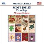 Scott Joplin Piano Rags played by Alexander Peskanov - CD cover