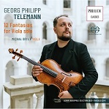 Michał Bryła: Telemann Viola Fantasias - album cover