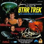 The Best of Star Trek 30th Anniversary Special - original TV soundtracks CD cover