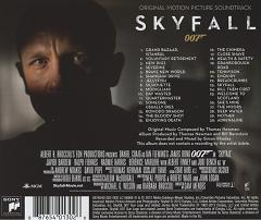 Thomas Newman: Skyfall soundtrack CD back cover