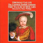Thomas Tallis - The Complete English Anthems, CD album cover