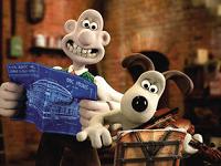 Wallace and Gromit prepare for the Proms - copyright Aardman Animations Ltd. 2012