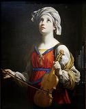 Saint Cecilia, Patron Saint of Music - Portrait