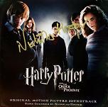 Harry Potter and the Order of the Phoenix - CD signed by Nicholas Hooper